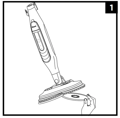 Shark S6002 Series Steam amp Scrub Automatic Steam Mop -GETTING STARTED 10