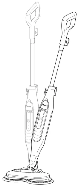 Shark S6002 Series Steam amp Scrub Automatic Steam Mop -GETTING STARTED 6