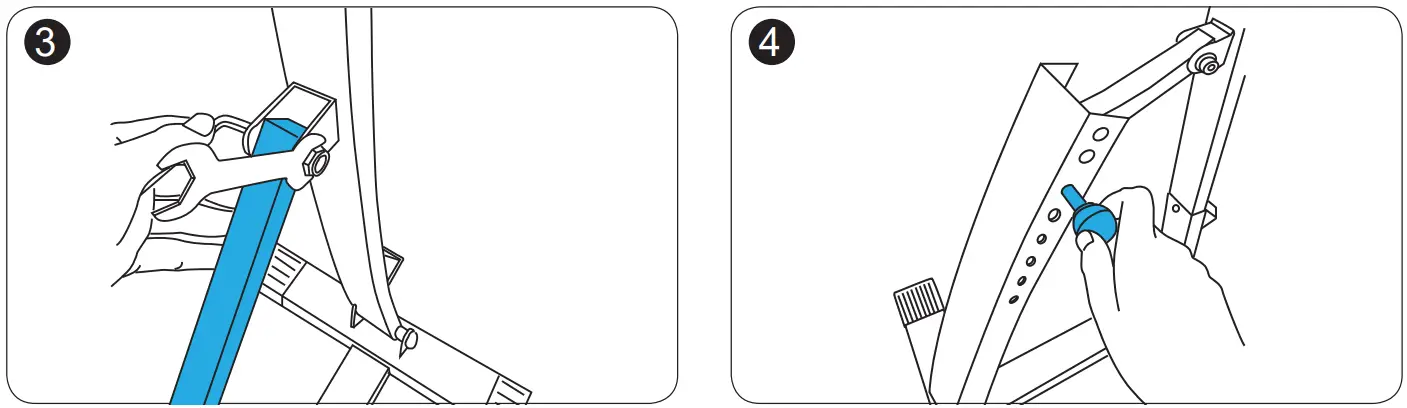 Fysic FW15 Double Mobility Exercise Bike with Display - fig 1