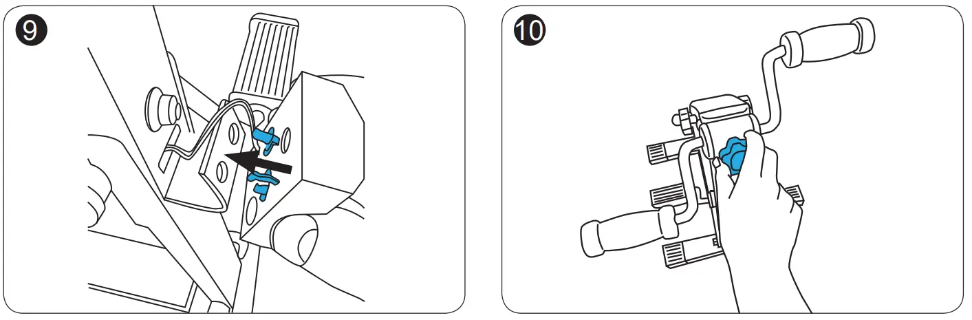 Fysic FW15 Double Mobility Exercise Bike with Display - fig 4