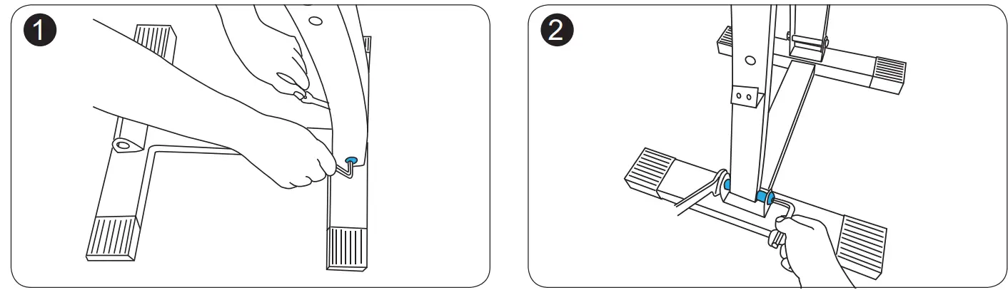 Fysic FW15 Double Mobility Exercise Bike with Display - fig