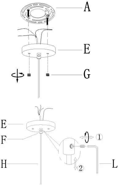 Ihomeangel-A04665-Pendant-Light-FIG3