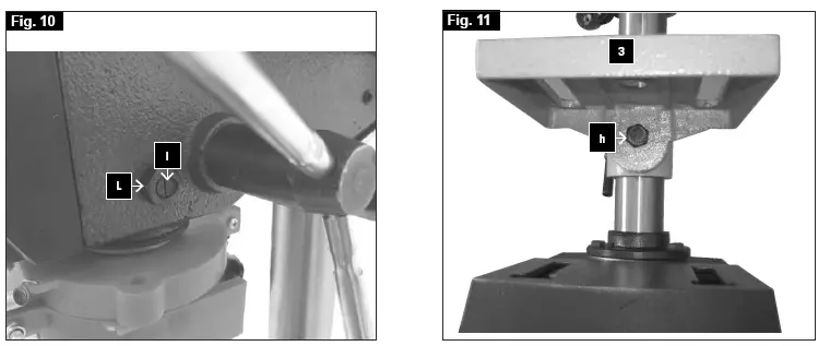 scheppach DP13 Brushless Electric Bench Pillar Drill 6