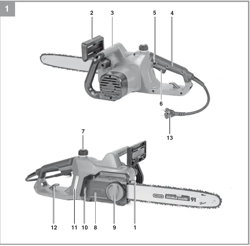 Einhell GC-EC 1935 Electric Chainsaw 01