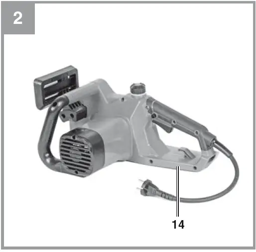 Einhell GC-EC 1935 Electric Chainsaw 02