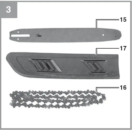 Einhell GC-EC 1935 Electric Chainsaw 03