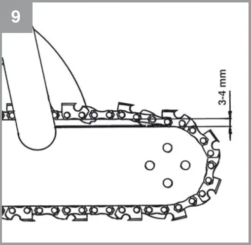 Einhell GC-EC 1935 Electric Chainsaw 09