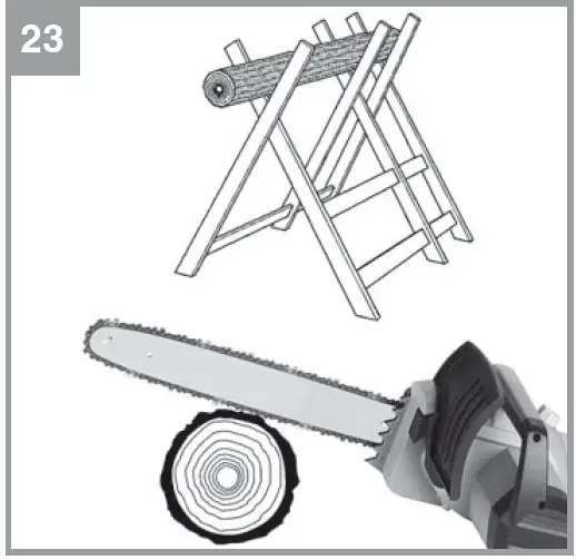 Einhell GC-EC 1935 Electric Chainsaw 23