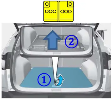 HYUNDAI TUCSON PHEV SUV, 5 doors - Access to the battery 2
