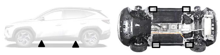 HYUNDAI TUCSON PHEV SUV, 5 doors - Completely immobilize the vehicle 2