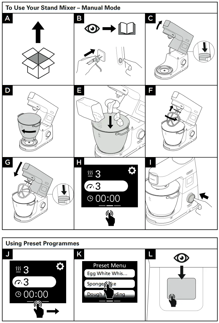KENWOOD TYPE KWL90 Titanium Chef Patissier - Figure 2