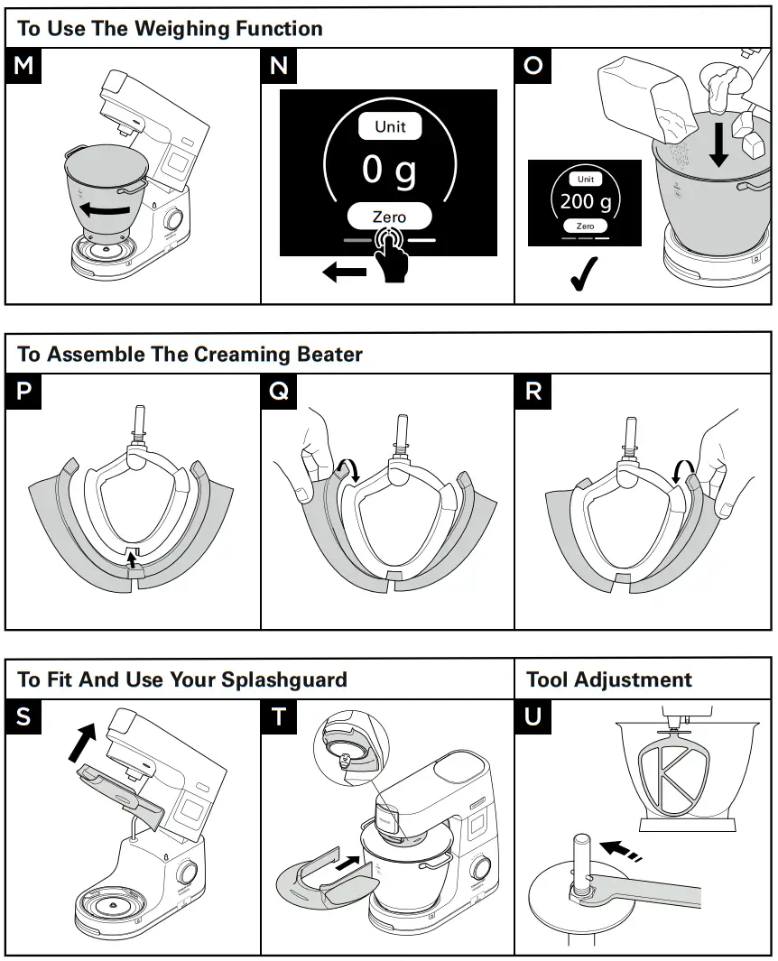 KENWOOD TYPE KWL90 Titanium Chef Patissier - Figure 3