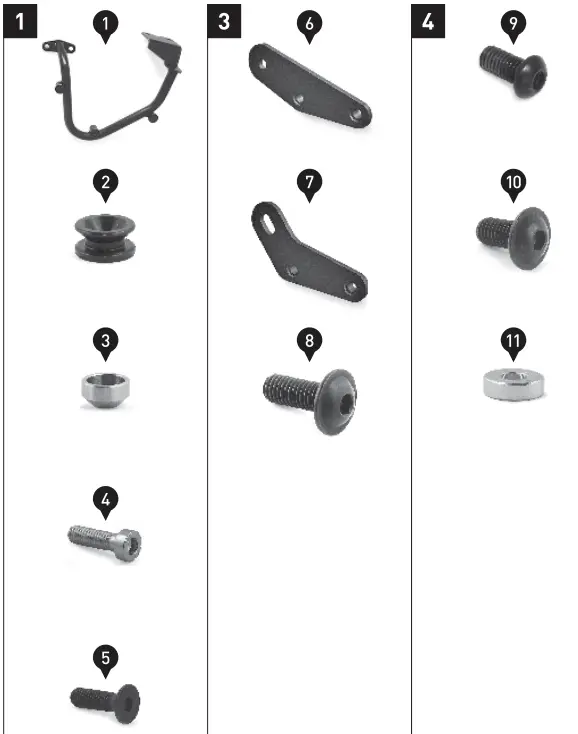SW MOTECH BC HTA 11 667 20002 Side Bag - fig