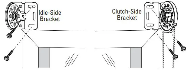 Hunter Douglas Sonnette Cellular Roller Shades Instruction Manual - Mount the Standard 2
