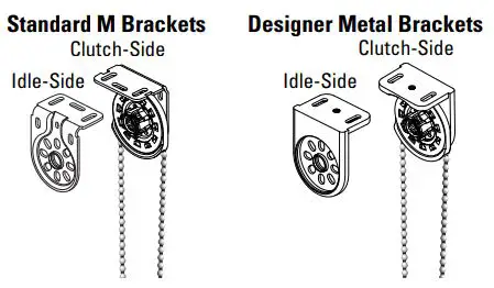 Hunter Douglas Sonnette Cellular Roller Shades Instruction Manual - Mount the Standard
