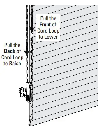 Hunter Douglas Sonnette Cellular Roller Shades Instruction Manual - Operate the Shade