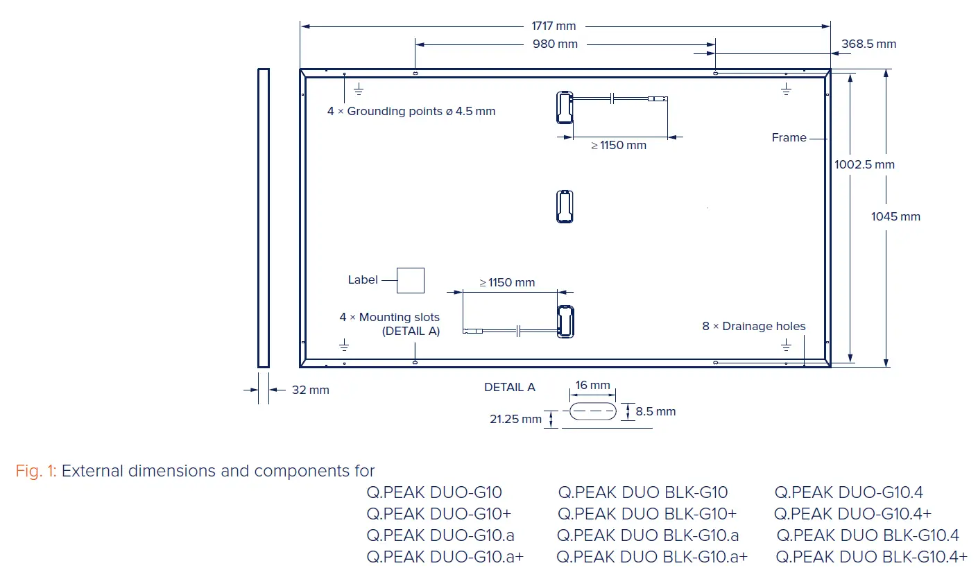 Q CELLS Q.PEAK DUO-G10.X Solar Module Series 3