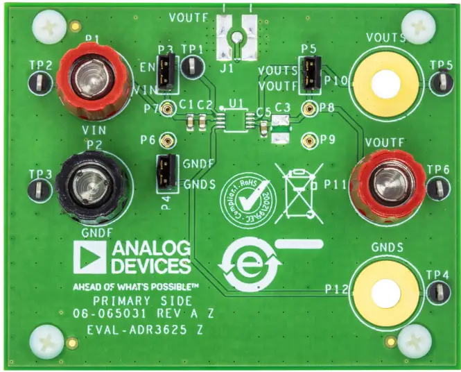 ANALOG DEVICES EVAL-ADR3625 Evaluation Board