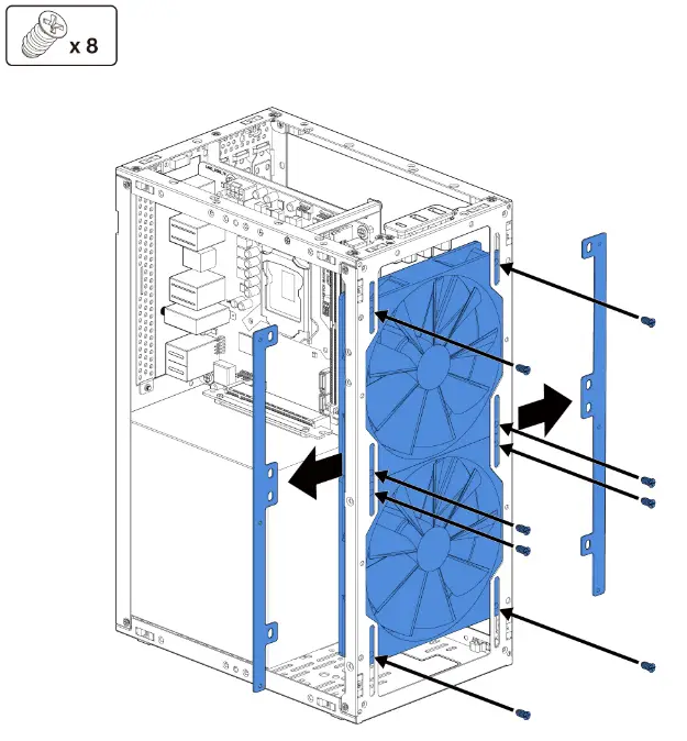 SSUPD Meshroom S Mini-ITX Small Form Factor (SFF) Case - fig31