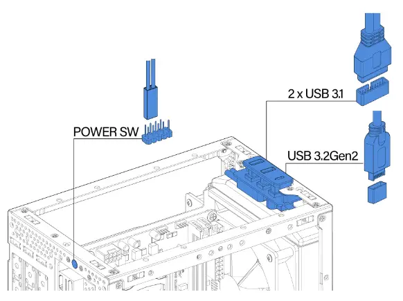 SSUPD Meshroom S Mini-ITX Small Form Factor (SFF) Case - fig33