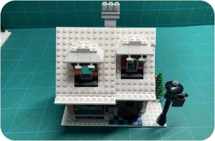 GAME OF BRICKS Light Kit for Winter Village Bakery Step 1_B