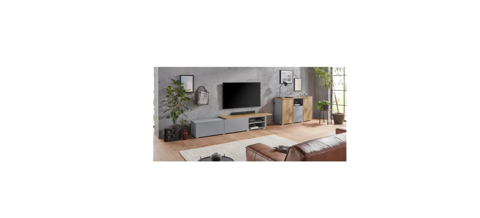 Helvetia Furniture Tv Meubel Kora Breedte Ca. 218.5-315 Cm Instructions