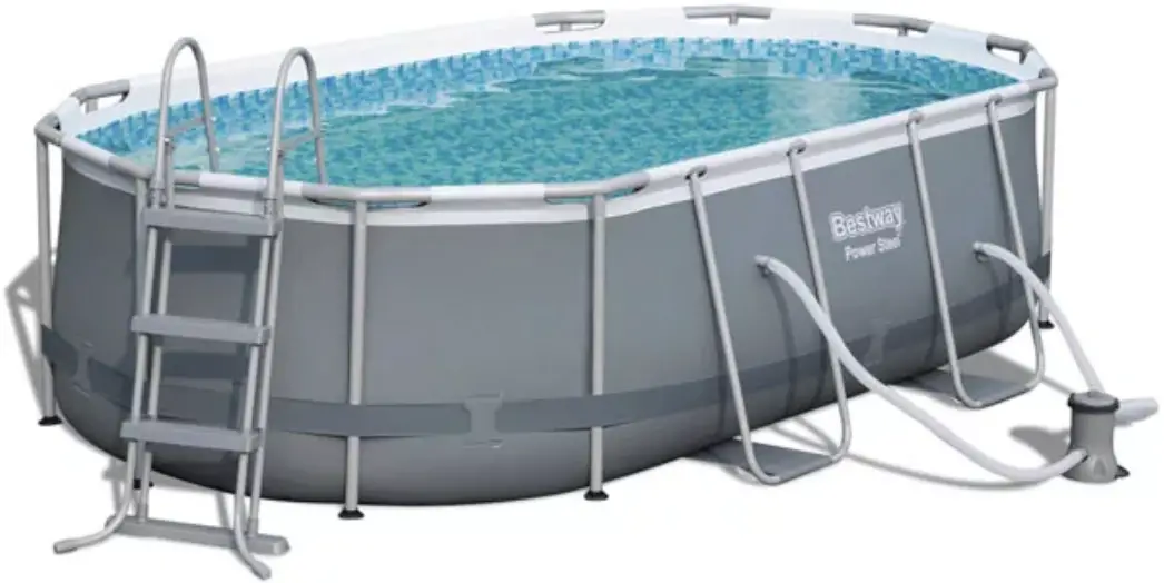 Bestway 56620 Power Steel Oval Pools