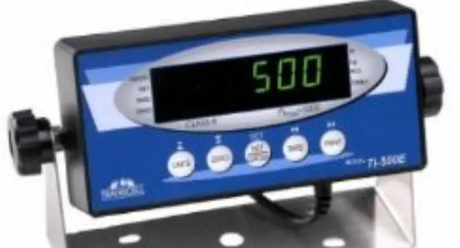 Transcell Ti-500e Digital Weight Indicator User Manual