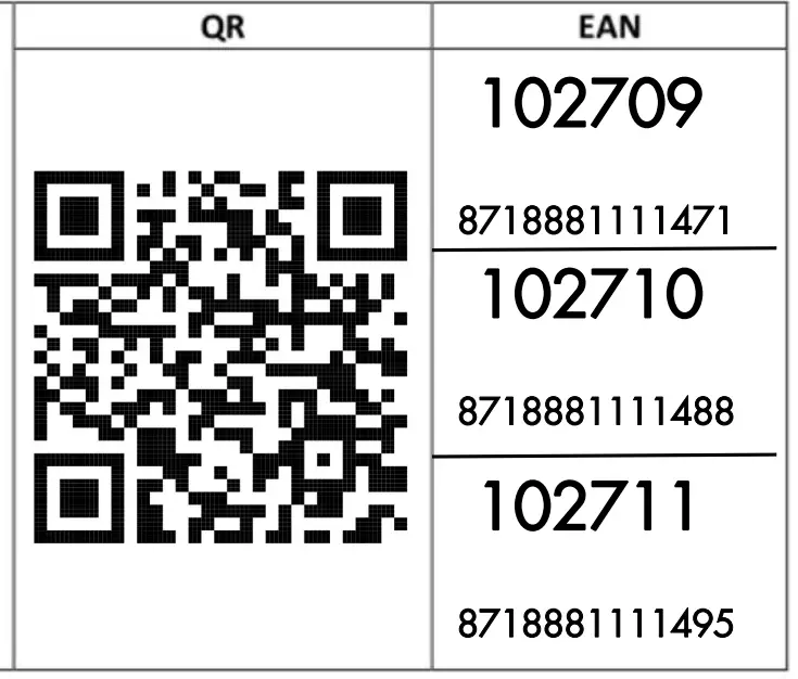 QAZQA Xiro Fan qr code