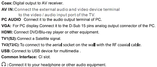 denver LED2472 HD LED TV 11