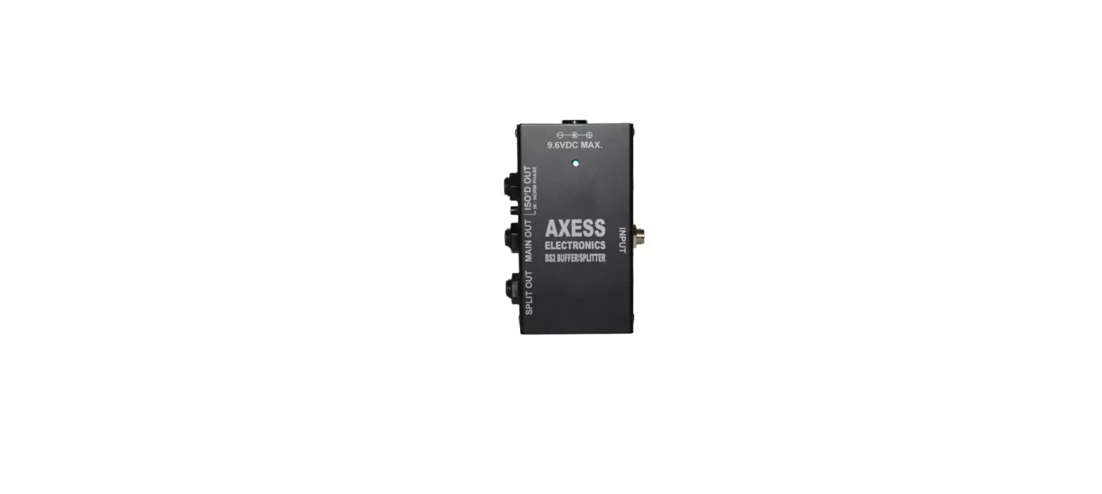 Axess Electronics Unz1 Un-buffer/splitterunz1 Un-buffer/splitter User Manual