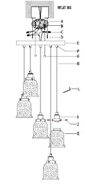 Uolfin-A04385-5-Light-Electroplated-Brass-Copper-Modern-Contemporary-Chandelier-FIG-3