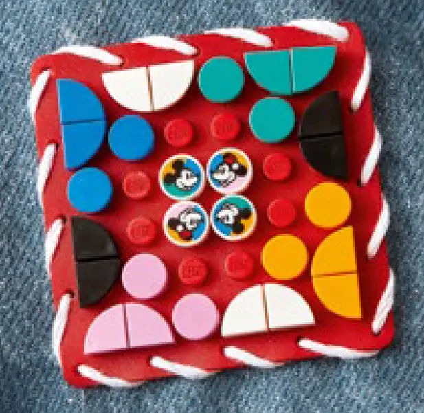 LEGO 41963 Mouse and Minnie Mouse Stitch On Patch