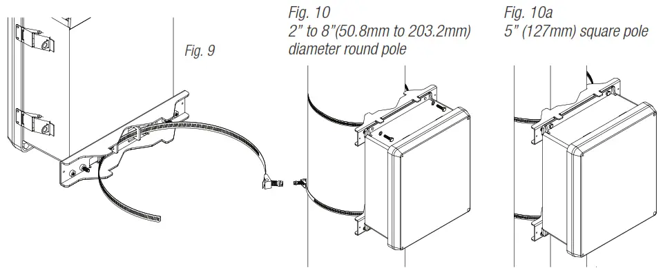 WayPoint10A Series AC Outdoor Power Supplies - fig5