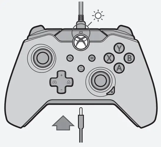 XBOX 049-005 Afterglow Wired Controller