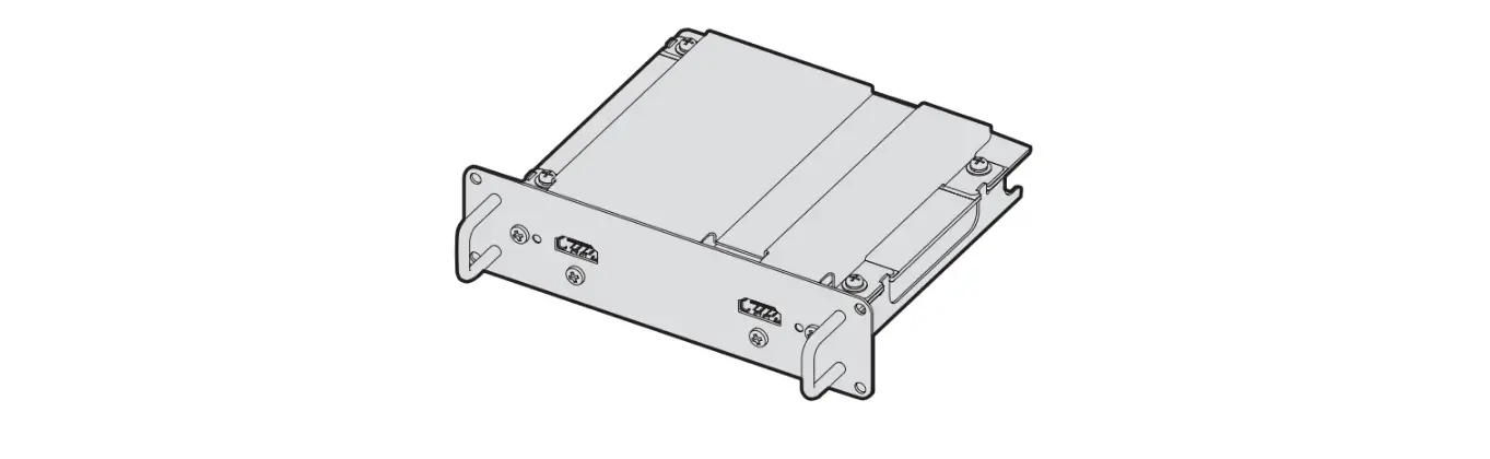 Panasonic Et-mdnhm10 Interface Board Instruction Manual
