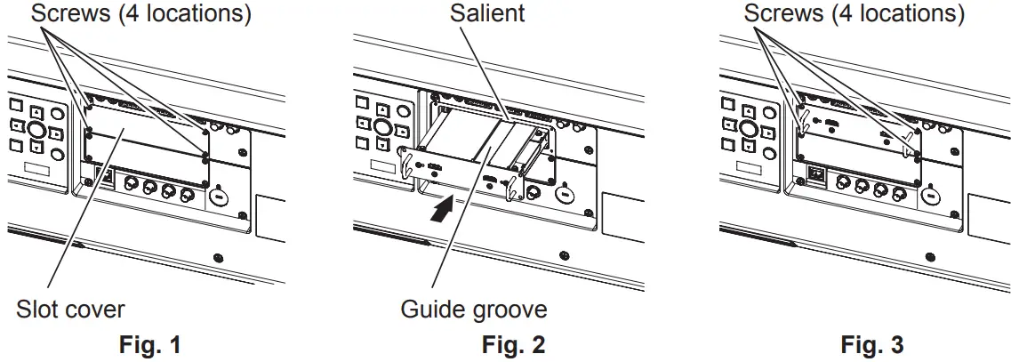 Panasonic ET-MDNHM10 Interface Board-fig5