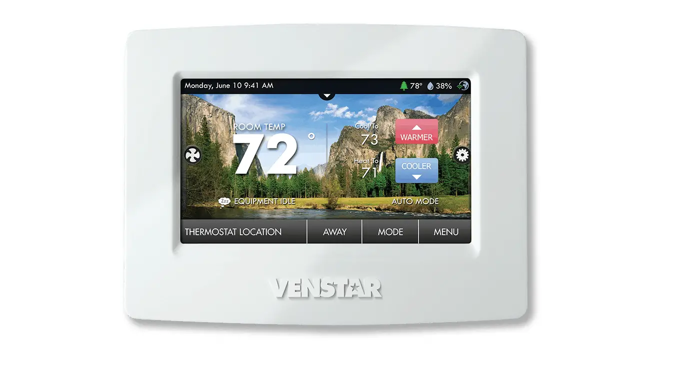 Venstar T7900 Colortouch Thermostat User Manual
