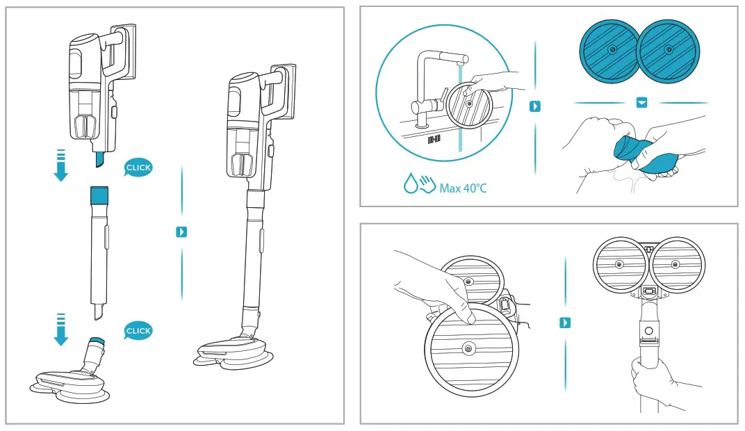 AEG ULTIMATE 8000 Cordless Vacuum Cleaner - Product Overview 12