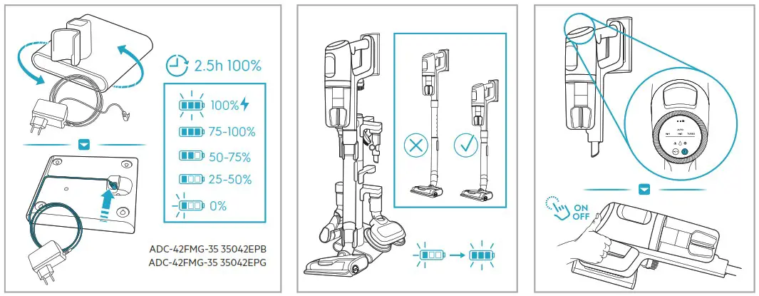 AEG ULTIMATE 8000 Cordless Vacuum Cleaner - Product Overview 3