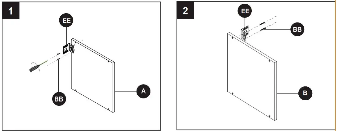Style SELECTIONS CL22-11ST1-W 1-Cube Organizer Instruction Manual - ASSEMBLY OVERVIEW