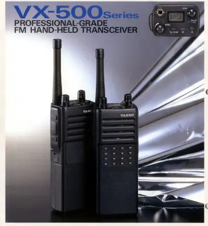 YAESU-VX-500-Professional-Grade-FM-Hand-Held-Transceiver-FIG-1