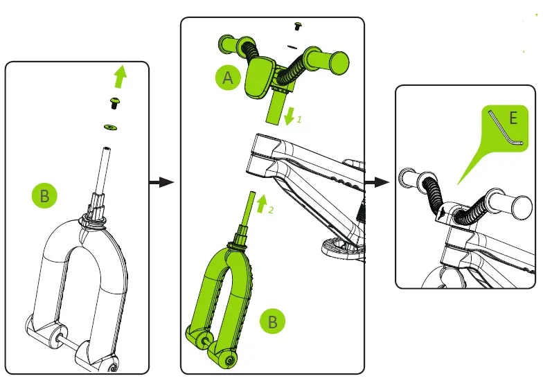 chillafish CPMX02 Bmxie 2 12 Inch Lightweight Balance Bike with Footbrake-04