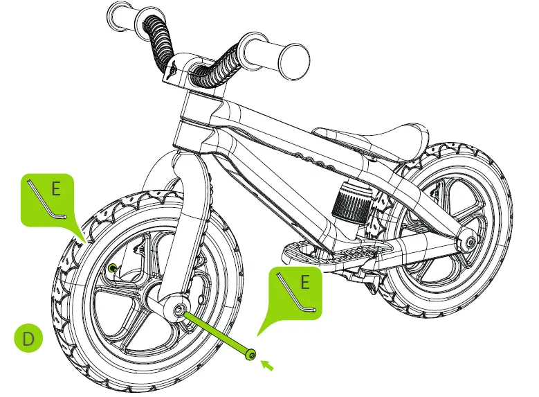 chillafish CPMX02 Bmxie 2 12 Inch Lightweight Balance Bike with Footbrake-06