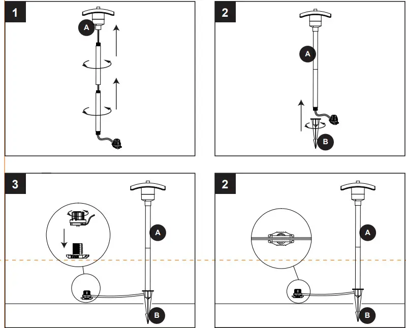 Harbor Breeze ZDL1141-LED5K8030 LED Path Light - Figure 3