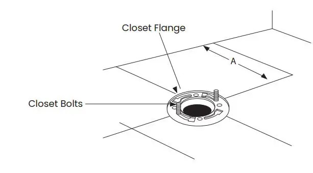 Swiss Madison SM-1T256 Carre One-Piece Toilet Instruction Manual - Install Closet Bolts