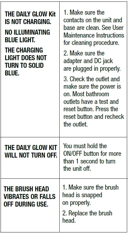 CONAIR SFB11GK Sonic 3 in 1 Face Cleansing Brush 5