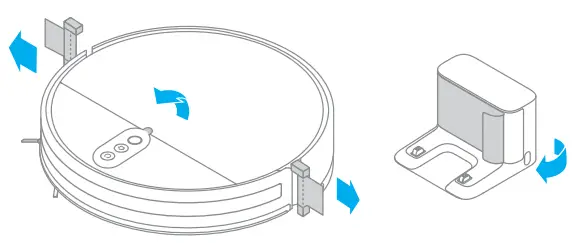 my Robot CENTER F9 Dreame Robot Vacuum Mop - film