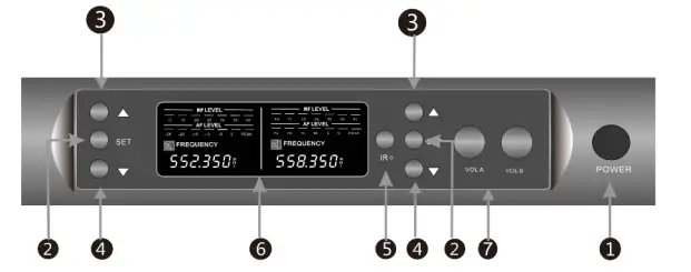 prodipe M850 DSP Duo Wireless mics UHF - 1