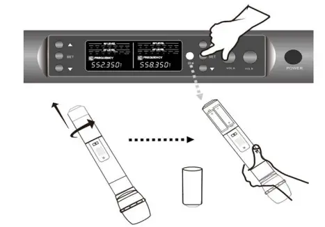 prodipe M850 DSP Duo Wireless mics UHF - 5